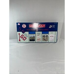 Monopoly Boston Red Sox Collector's Edition Board Game MLB USAopoly Complete